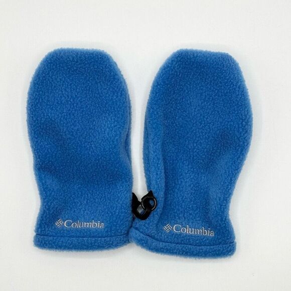 Columbia Blue Fleece Mittens - Toddler OS - Picture 1 of 3